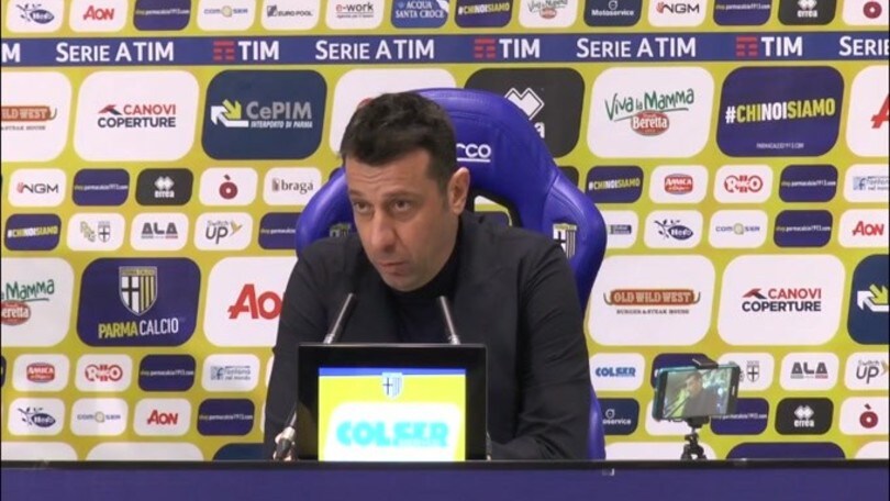 D'Aversa: "Mancata reazione dopo il gol preso"