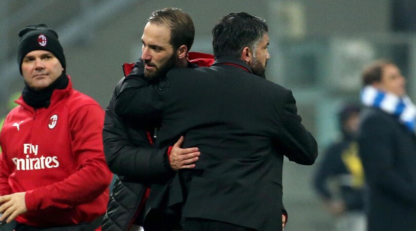 Milan, Higuain è tornato e spaventa la Juventus: «Voglio la Supercoppa»