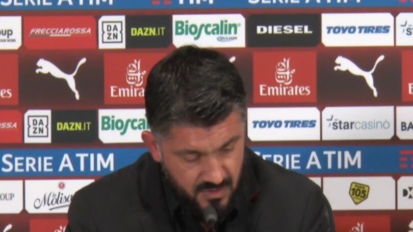 Gattuso: "Abbiamo rischiato di pareggiare"