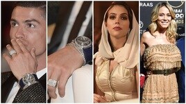 Globe Soccer Awards, dai gioielli di CR7 al velo di Georgina