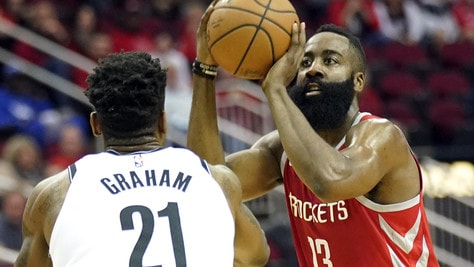 NBA, Harden no stop: 18 partite consecutive sopra i 30 punti