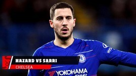 Chelsea, Hazard contro Sarri