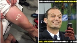 Lazio-Juve sui social, i tifosi si scatenano