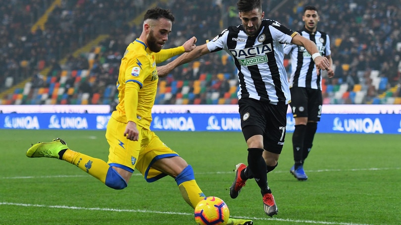 Serie A Frosinone, differenziato per Bardi e Zampano