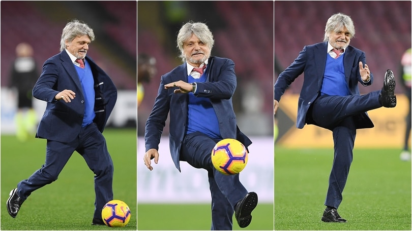 Napoli-Samp: Ferrero, che stile!