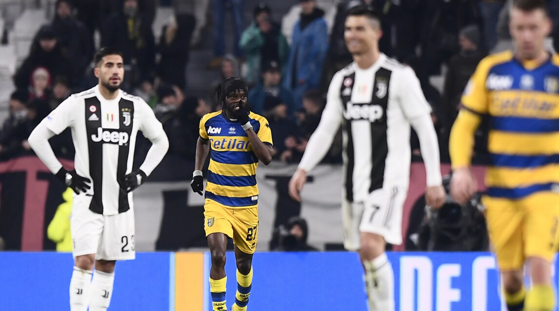 La Juve frena: rimonta Parma a Torino