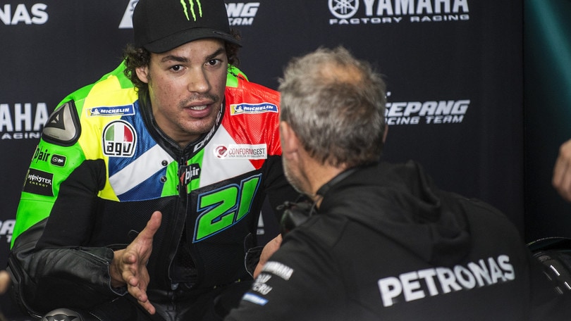 MotoGp Yamaha, Morbidelli: «Io e Rossi con la stessa moto, che emozione»