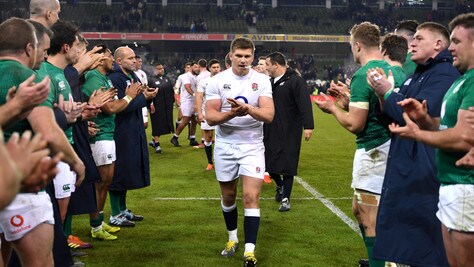Rugby 6 Nazioni - l'Inghilterra batte l'Irlanda e vola prima in classifica
