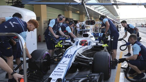 F1 test Barcellona: la Williams salta il day 1