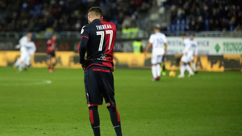 Serie A Cagliari Théréau subito ko elongazione al bicipite femorale