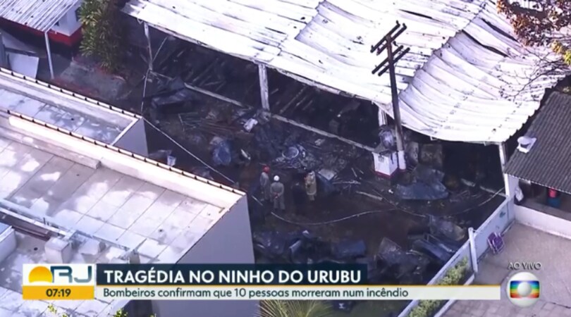 Flamengo un incendio devasta il centro sportivo 10 morti
