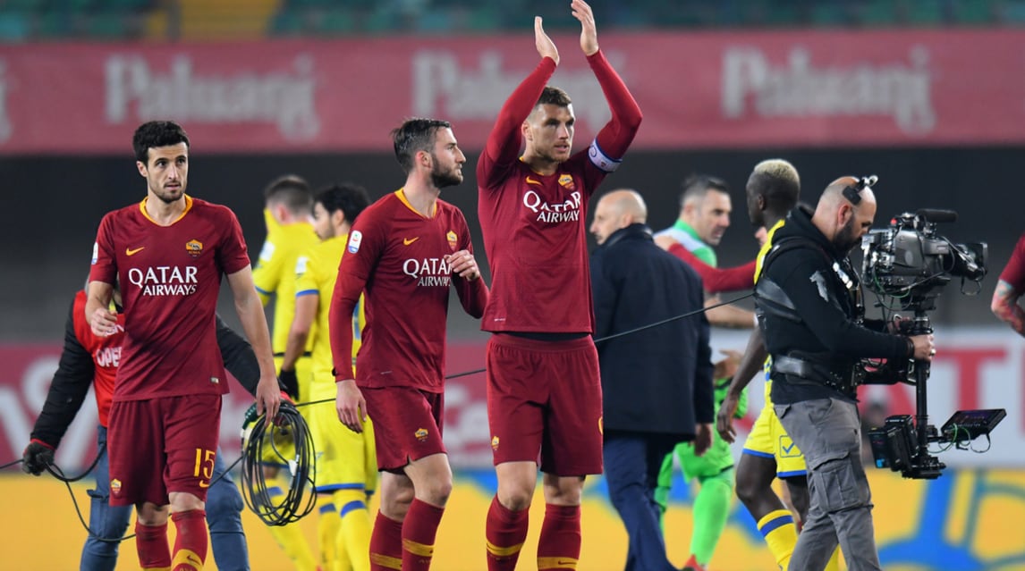 I bomber della Roma di tutti i tempi: Dzeko raggiunge Delvecchio all'ottavo posto
