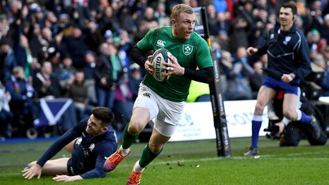 Rugby Sei Nazioni: l'Irlanda piega una coriacea Scozia con tre mete