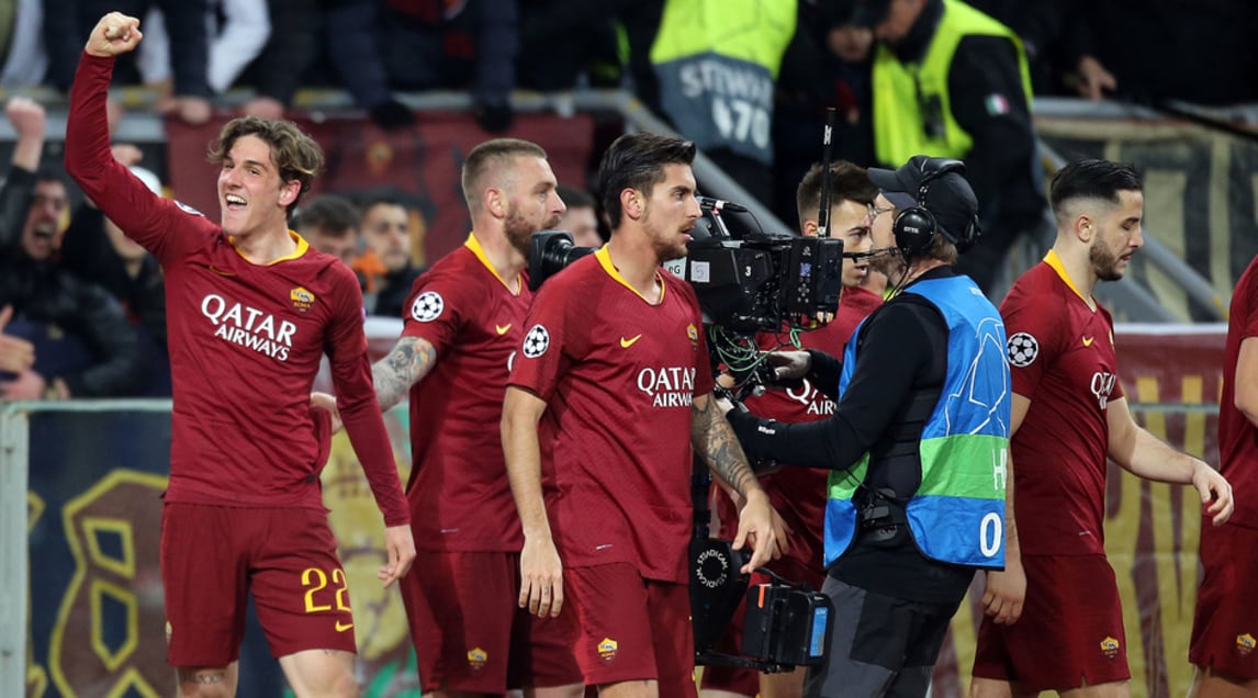 Zaniolo, le foto più belle della serata