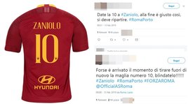 Roma, è Zaniolo mania: «Dategli la 10 di Totti»