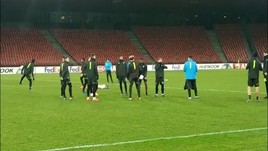 Napoli in campo a Zurigo
