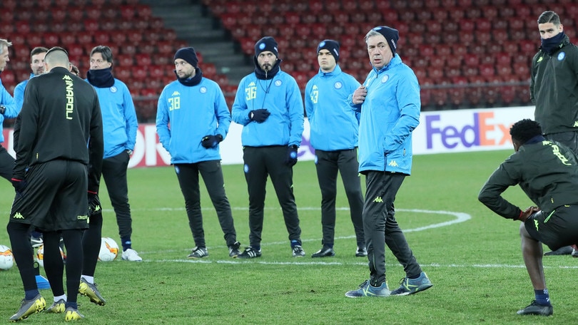 Zurigo-Napoli, Ancelotti pronto al debutto in Europa League