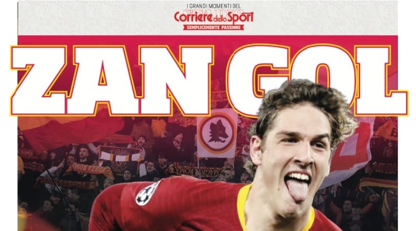 "Zan Gol", poster in regalo con il Corriere dello Sport-Stadio