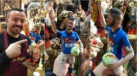 Insigne diventa capitano anche nel presepe