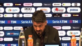 Gattuso: "Piatek dice sempre gol gol gol"