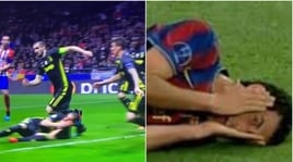 Bonucci come Busquets: mani al volto, ma sbircia l'azione...
