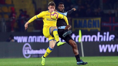 Serie A Frosinone, ballottaggio Pinamonti-Ciofani per la Roma