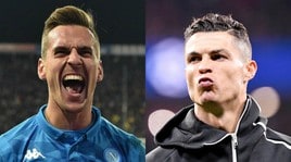 Top 10 dei bomber, Milik meglio di Ronaldo: un gol ogni 103 minuti