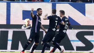 Quagliarella fa volare la Sampdoria, la Spal si infuria col VAR