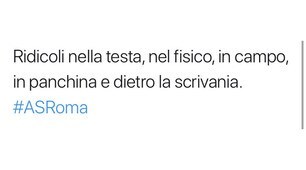 Roma, i tifosi sui social scaricano la squadra: «Imbarazzanti, sono da sesto posto»