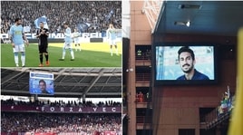 Astori, si ferma la Serie A: il tributo negli stadi 