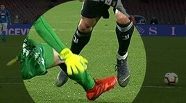 Meret esce su Cristiano Ronaldo: rosso diretto