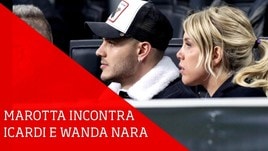 Inter, Marotta incontra Icardi e Wanda Nara