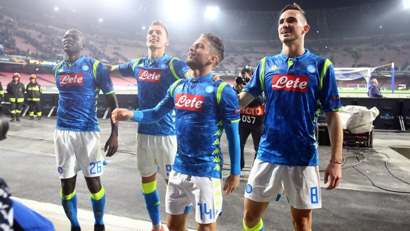 Europa League: Napoli bello di notte, che tris al Salisburgo