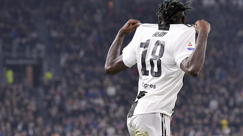 Kean, doppietta da record e la Juve travolge l'Udinese