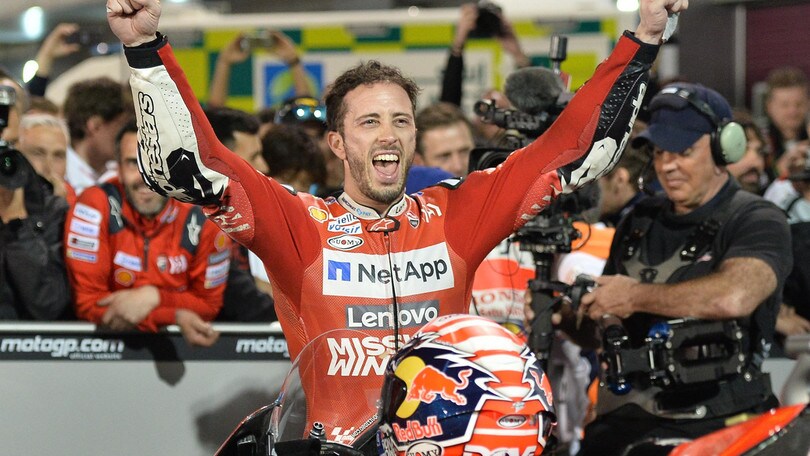 MotoGp Qatar, Dovizioso: «Gara strana, ma sono contento»