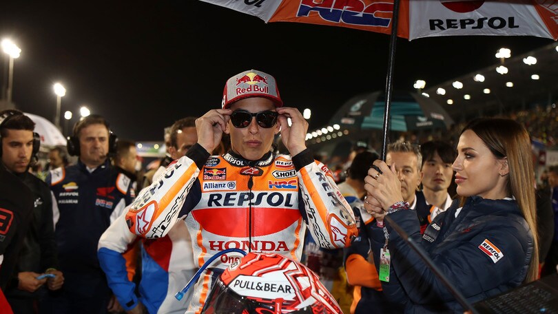 MotoGp Qatar, Marquez: «E' stata dura, felice per i 20 punti»