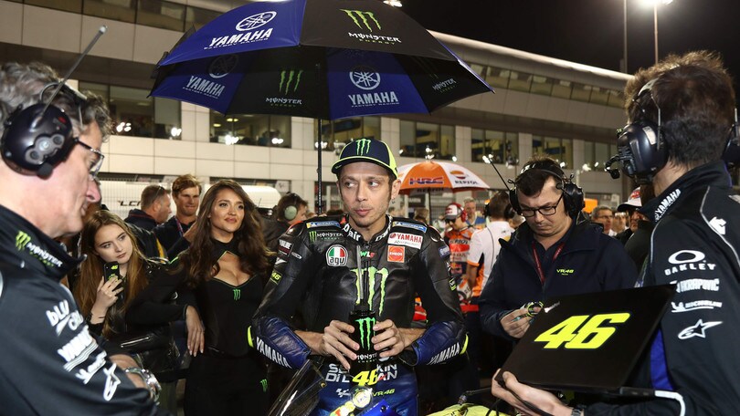 MotoGp Qatar, Rossi: «Siamo al livello dello scorso anno»