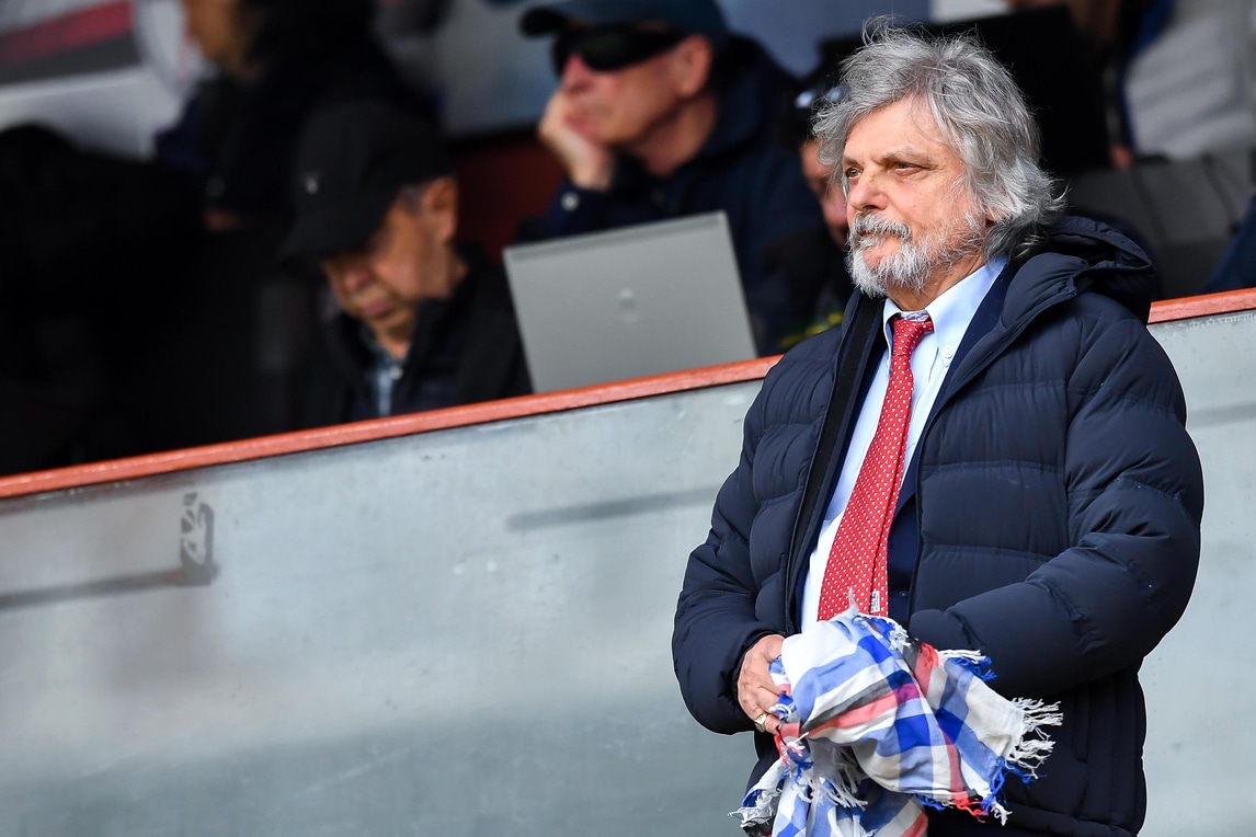 Serie A Sampdoria, Ferrero: «La reazione di Gasperini è stata antisportiva»