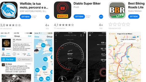 Navigazione e itinerari: le app per i motociclisti