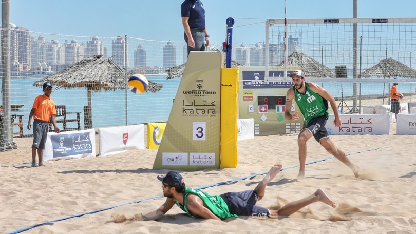 Beach Volley: a Doha Lupo-Nicolai battuti dai fratelli Grimalt