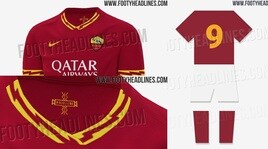 Roma, anticipazioni sulla nuova maglia: fulmini sul colletto e le maniche?