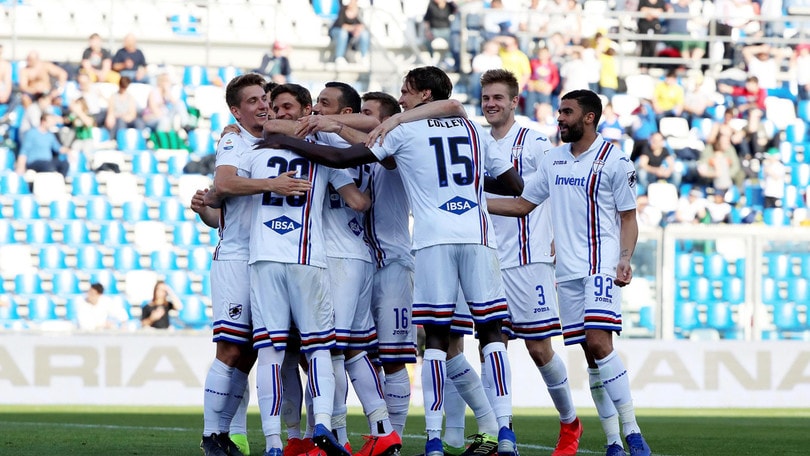 Sampdoria a forza cinque, Sassuolo ko nella fiera del gol