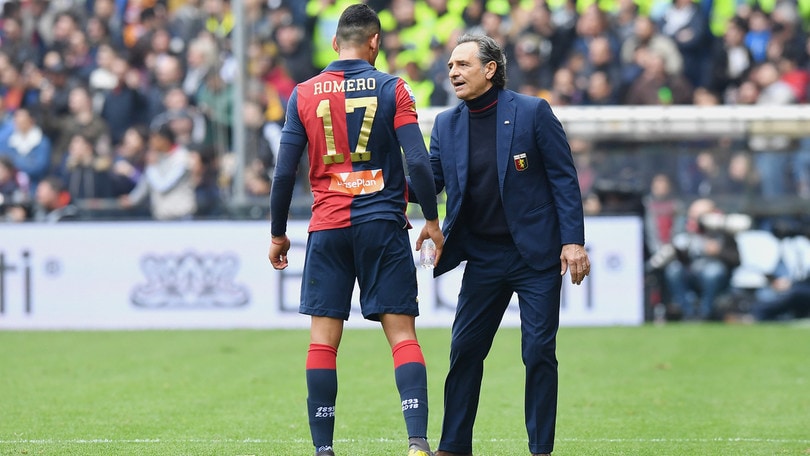 Genoa, Prandelli entusiasta di Romero: