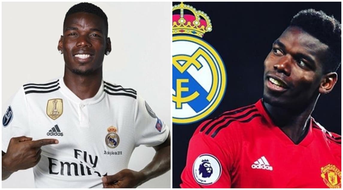 Pogba al Real per i social