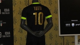 Totti e Figo alla presentazione dell'evento «La notte dei Re»