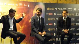 «La notte dei Re», Totti: «Cassano nella mia squadra». Figo scherza su Toldo
