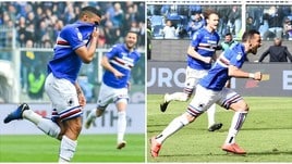 Samp, Defrel e Quagliarella stendono il Genoa