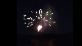 Juve fuori dalla Champions, a Napoli festeggiano con i fuochi d'artificio