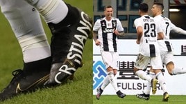 Inter-Juventus 1-1: Ronaldo riprende Nainggolan e mostra i nuovi scarpini