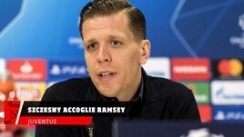 Juventus, Szczesny accoglie Ramsey